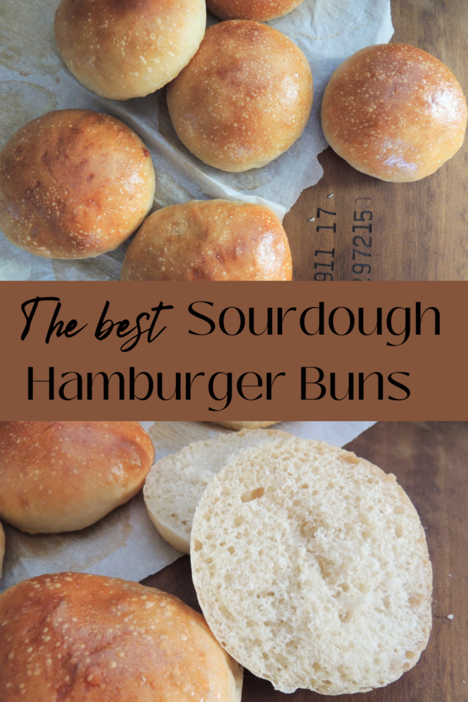 The Best Sourdough Hamburger Buns #sourdough #hamburger #bbq #fromscratch