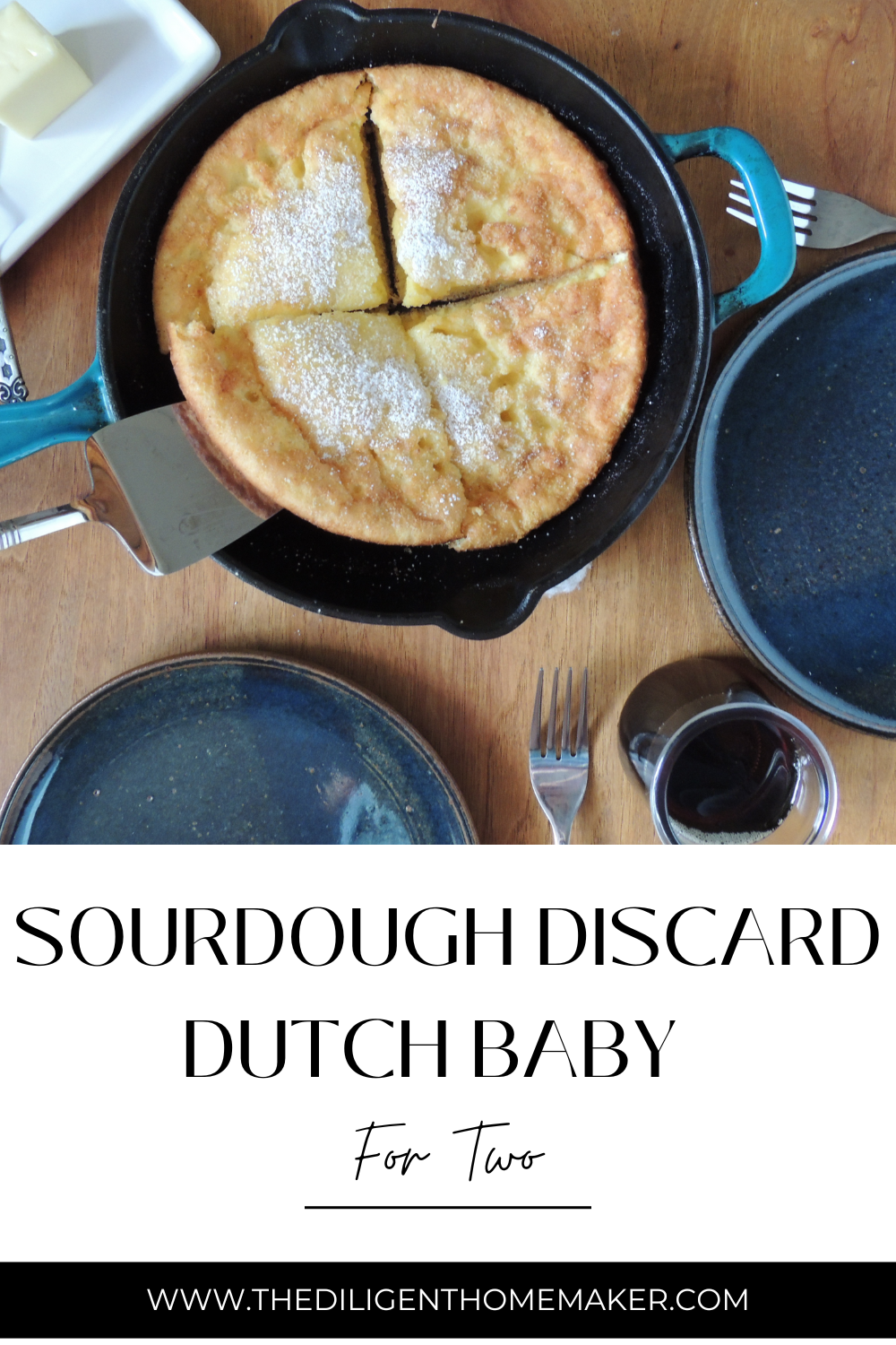 pin image for sourdough dutch baby